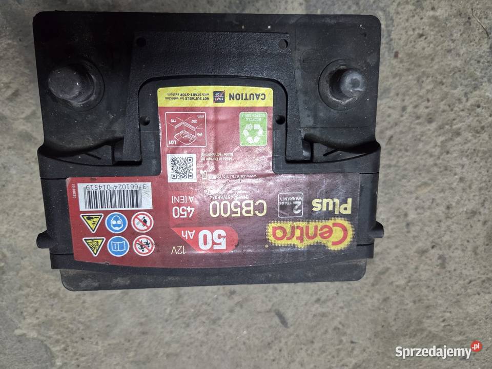 Akumulator 50Ah 450A Zaborowice