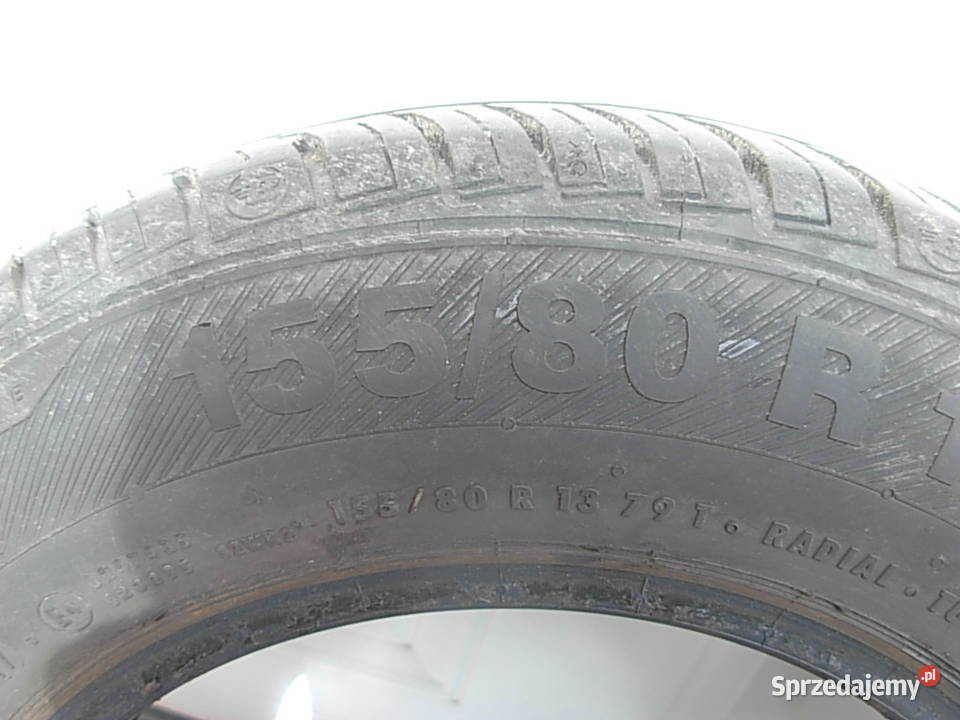 4 opony używane 15580R13 Barum letnie Gdynia