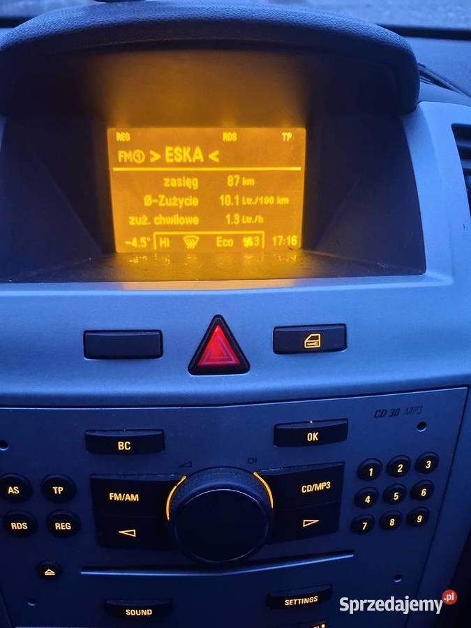 Zafira 18 140 koni gaz Stag 7os lakier oryginał nieuszkodzony wielkopolskie