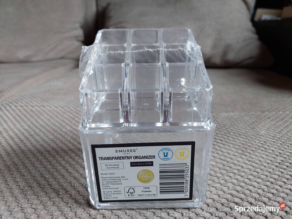 nowy SMUKEE transparentny organizer biżuterię i Pozostałe