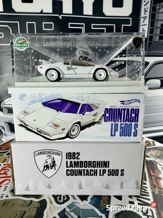 Hot Wheels RLC 1982 Lamborghini Countach LP 500