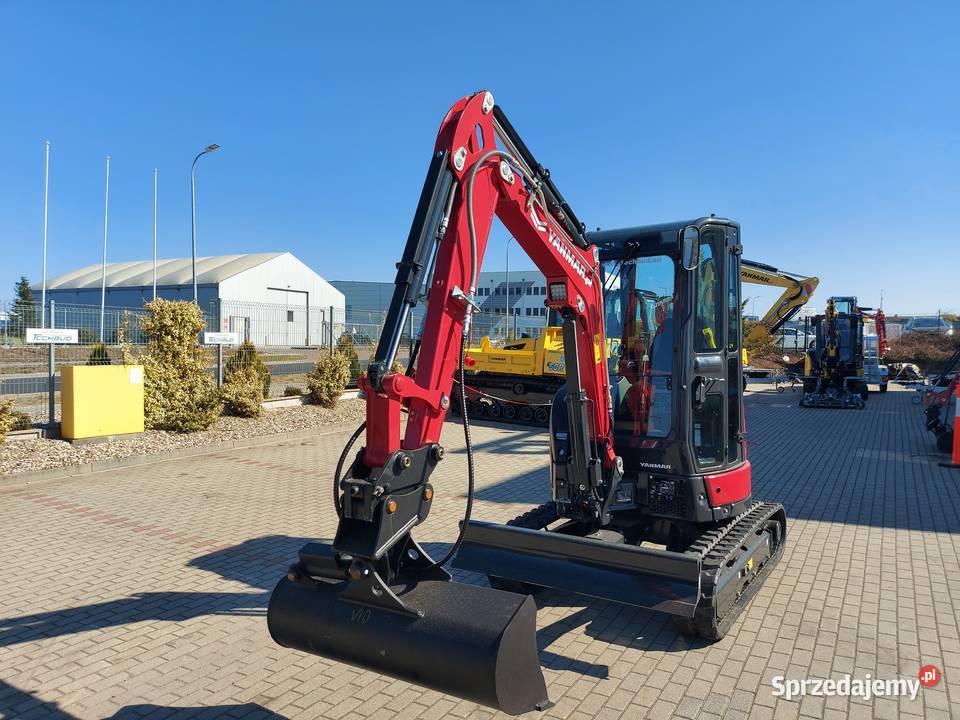 YANMAR ViO 27 ręki mocna na przyczepkę Szczecin Gąsiennice Zielona Góra