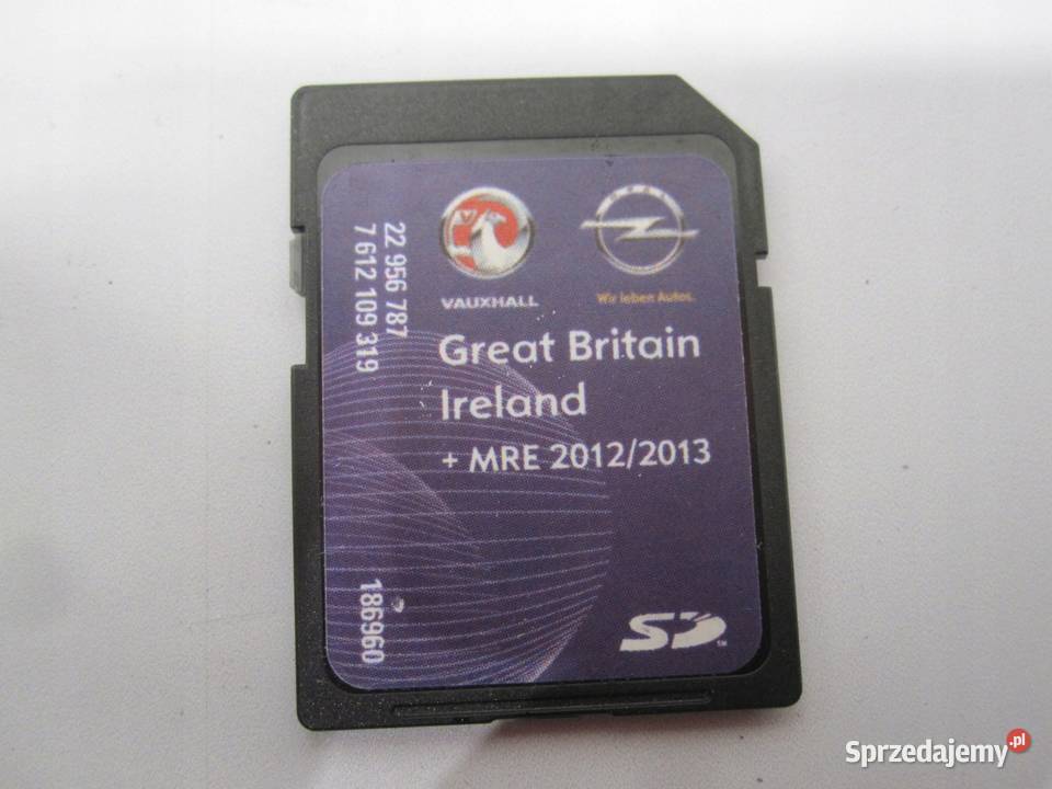 INSIGNIA A karta SD nawigacyjna 22956787 Kielce