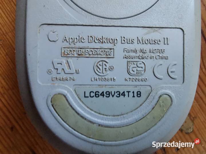 Macintosh Apple M2980 KLAWIATURA Polska ADB Komputery i Akcesoria Lębork