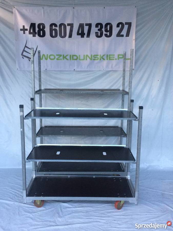 Wózek do kwiatów NOWY MOCNY wózek regał DCCC Leszno sprzedam