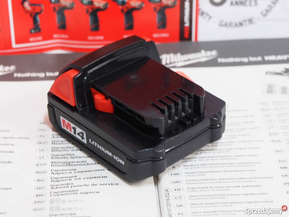 MILWAUKEE bateria M14 akumulator 144 15Ah wurth Baszkówka sprzedam