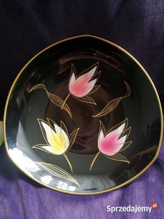 Talerz Schumann Bawaria kwiaty Choszczno