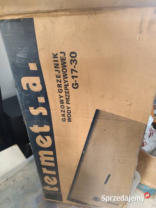 Nowy Piecyk Gazowy TERMET G1730 Fabrycznie Ogrzewanie małopolskie Zederman sprzedam