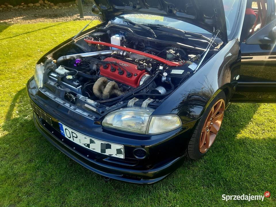 Honda Civic V 16 Coupe 270340Nm d16 turbo ej1 Strzelce Opolskie