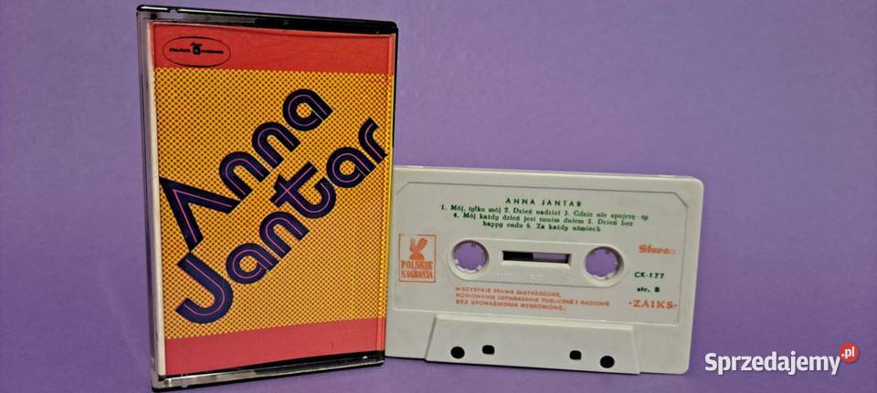 Anna Jantar KASETA 1975 Poland VINTAGE Kraków sprzedam