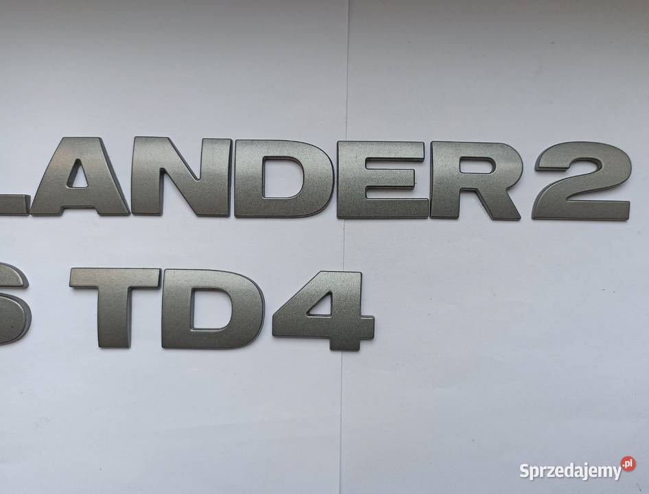 Napis Land Rover Freelander 2 0611r Lipno
