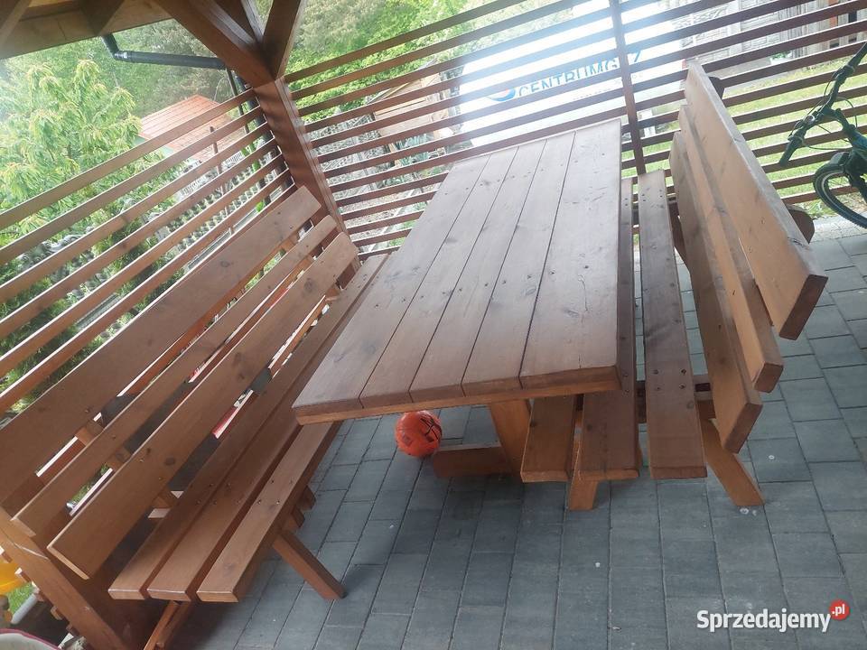 Stół ogrodowy ławki łódzkie Żelechlinek