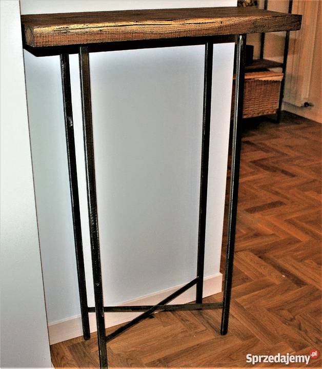 ŁawyKonsole LOFT Dizajn Metal i Drewno Stoły, krzesła, biurka Białystok