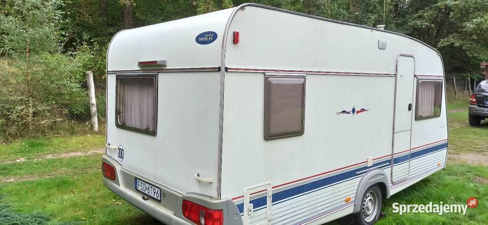 Przyczepa kempingowa Wilk Stern 450 piękne