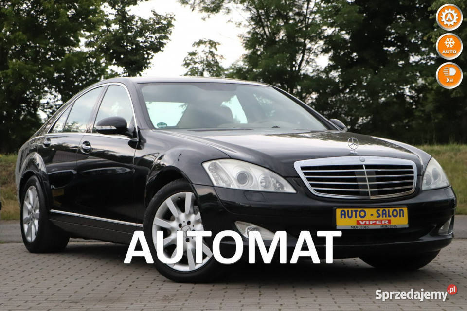 Mercedes S 320 SKÓRA zarejestrowany dodatkowy Samochody osobowe opolskie Opole