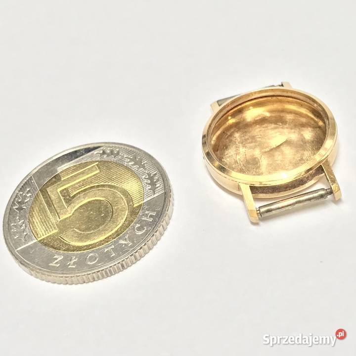 Złota koperta 18K 750 do zegarka damskiego Warszawa