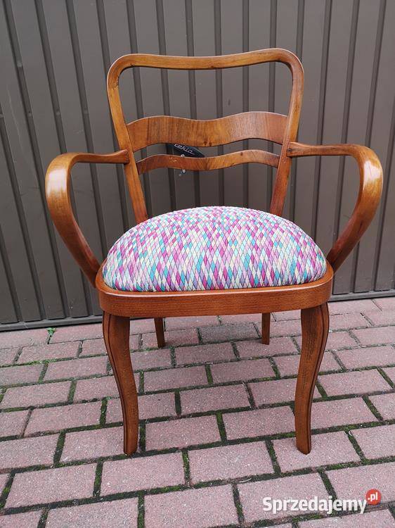 Stary Fotel Krzesło ARTDECO Gabinetowy Antyk