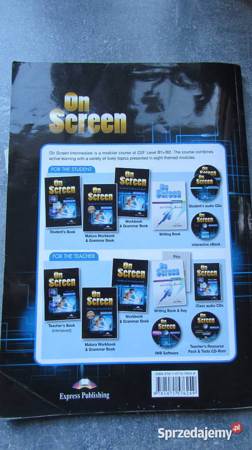 On Screen Students BookOn Screen Workbook Kraków sprzedam