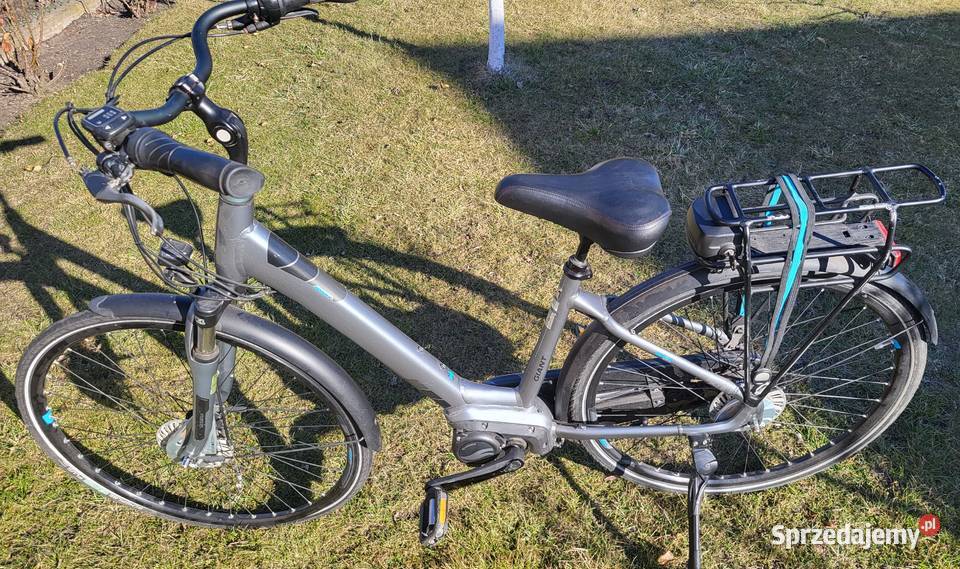 Uszkodzony rower elektryczny damski Giant Yamaha Gogolin