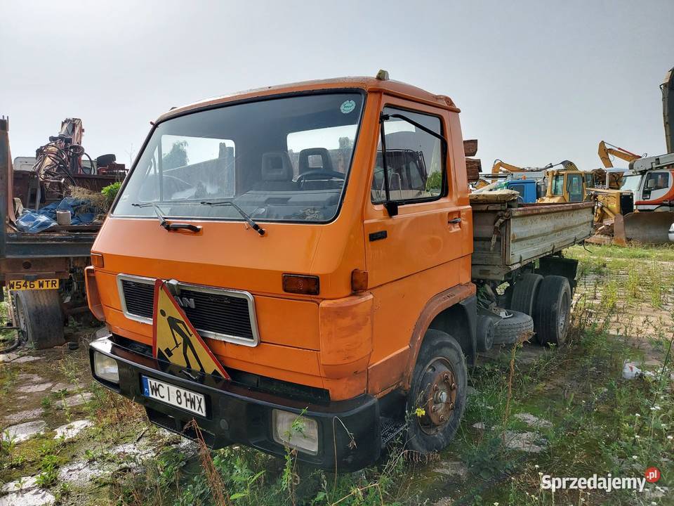 MAN 8150 wywrotka mazowieckie Dzierzążnia