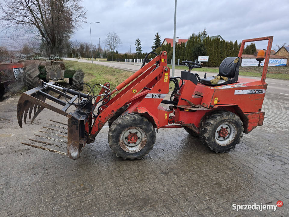 Miniładowarka SCHAFFER 336 4x4 krokodyl 125 Klepacze