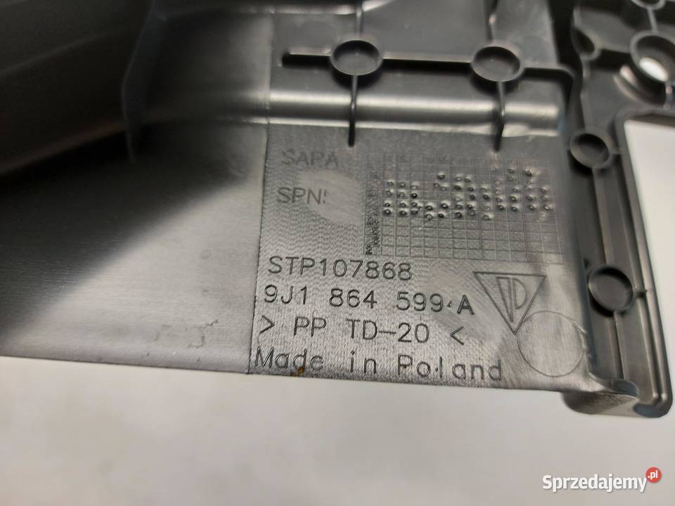 Porsche Taycan GTS 9J1 2023r Osłona tył