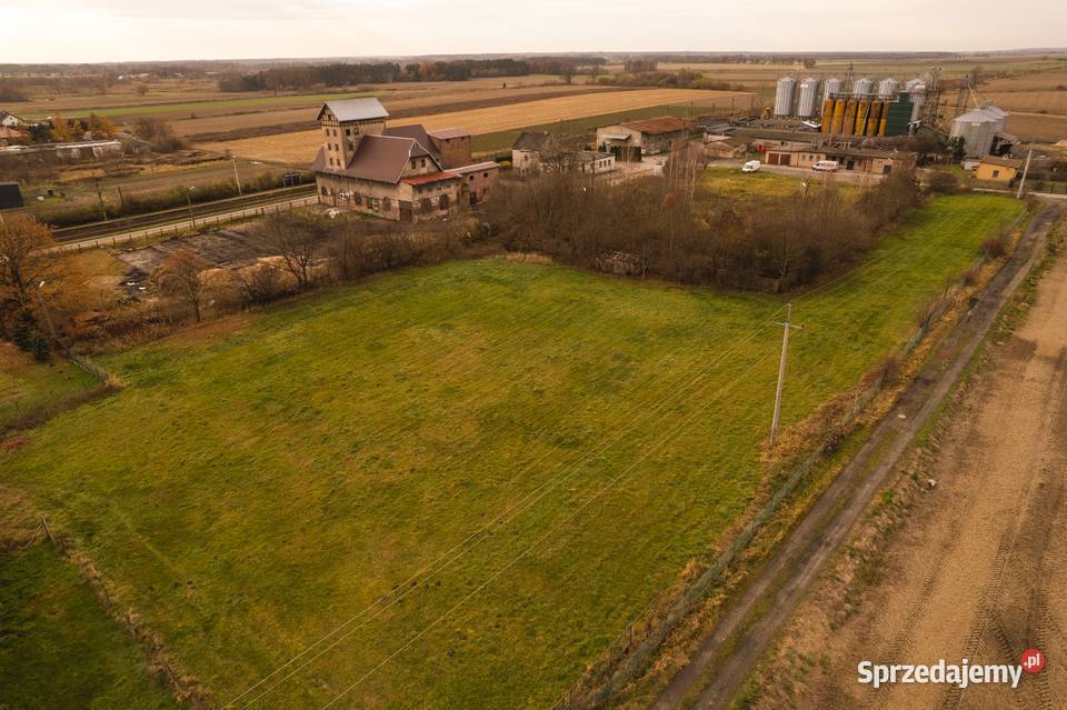 Działka przemysłowa w Wilkowie prąd opolskie