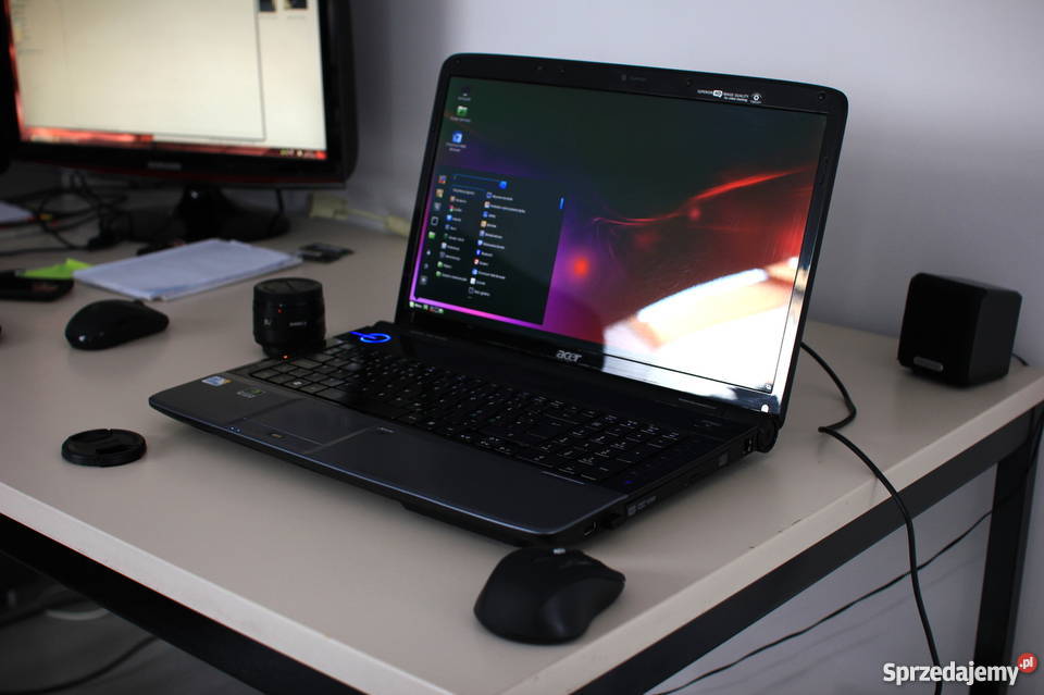 Duży laptop Acer ASPIRE 7738G DDR3 4GB GeForce 1 Warszawa