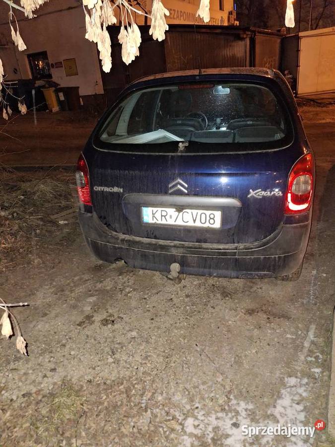 Citroen xsara picasso 16 hdi 110 do poprawek Kraków sprzedam