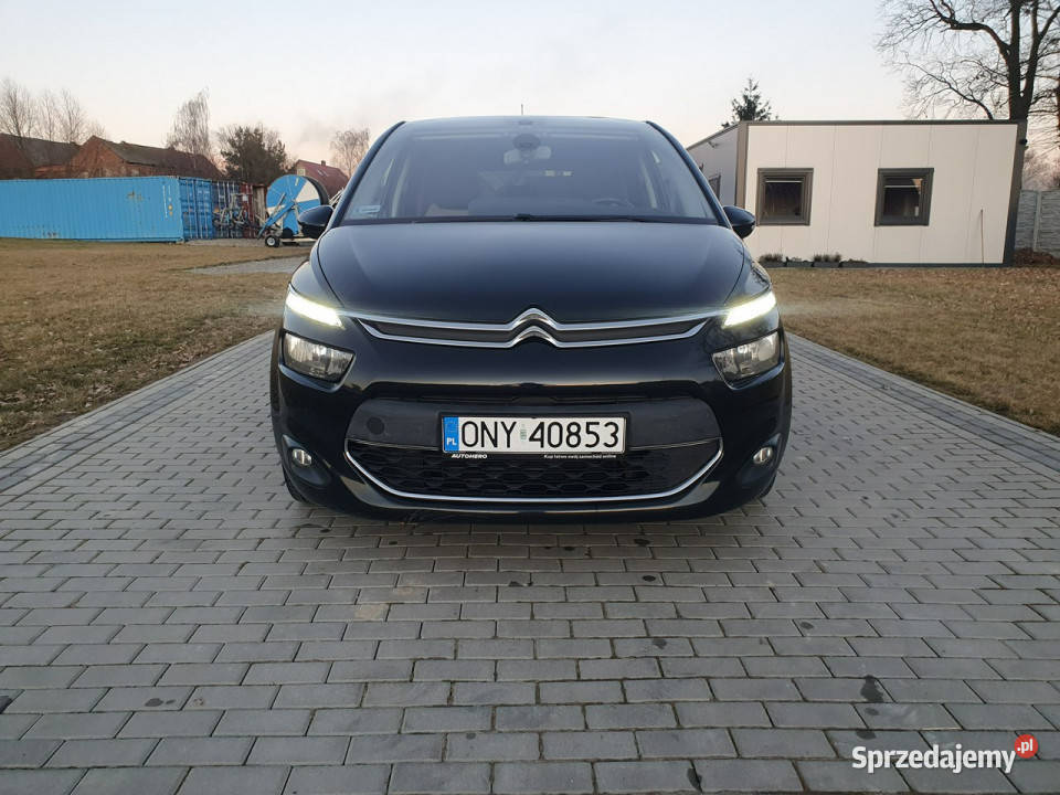 Citroen C4 Picasso 16hdi Exclusive Navi Kamera czujnik deszczu Motoryzacja Strobice