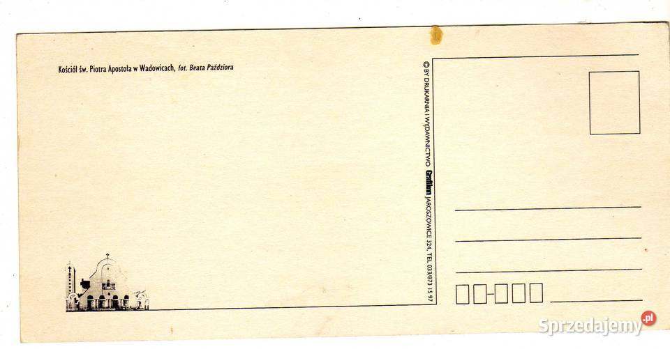 WADOWICE KOŚCIÓŁ ŚW PIOTRA APOSTOŁA Krynki
