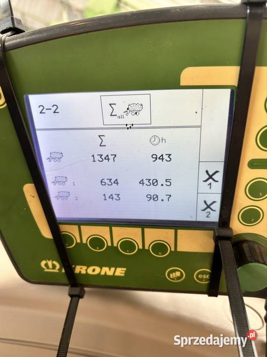 Krone MX320 GD przyczepa zbierająca nie Łomża sprzedam