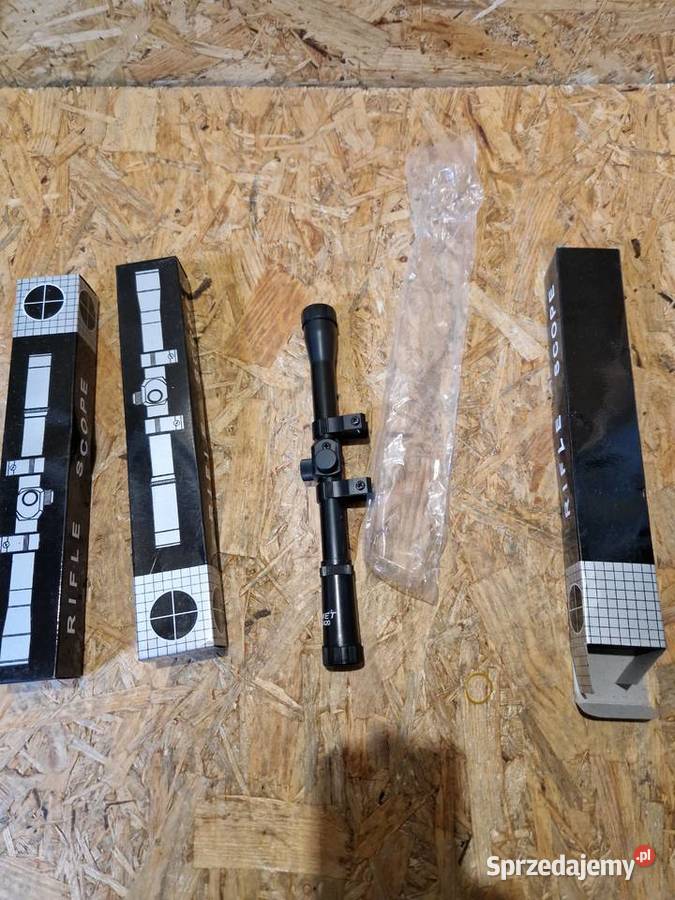 Luneta celownicza 4x20c montaż Pozostałe Głogowa sprzedam