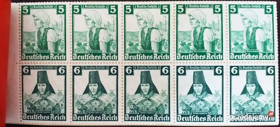 NIEMCY 1935zeszycik MNH wysyłka