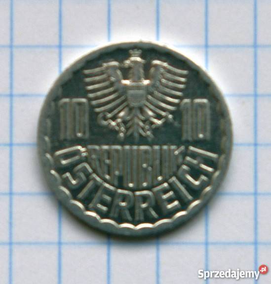 10 GROSCHEN 10 GROSZY 1983 AUSTRIA Parczew