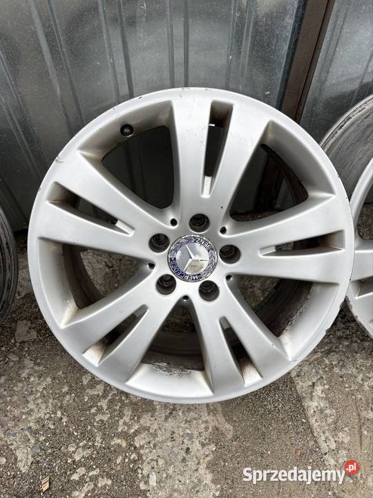 Komplet alufelg Mercedes rozmiar 5x112 75x17 małopolskie Sułkowice