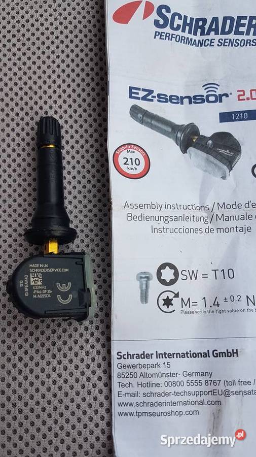Czujnik TPMS ciśnienia zaworek koła Ford Focus Ostrzeszów