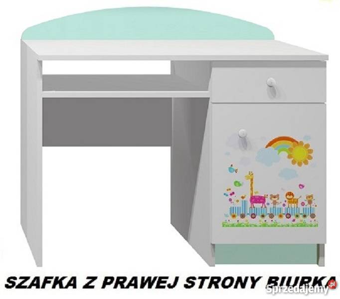 ANIMALS 29 B10 biurko dziecięce 100x50 w74 Szczecin