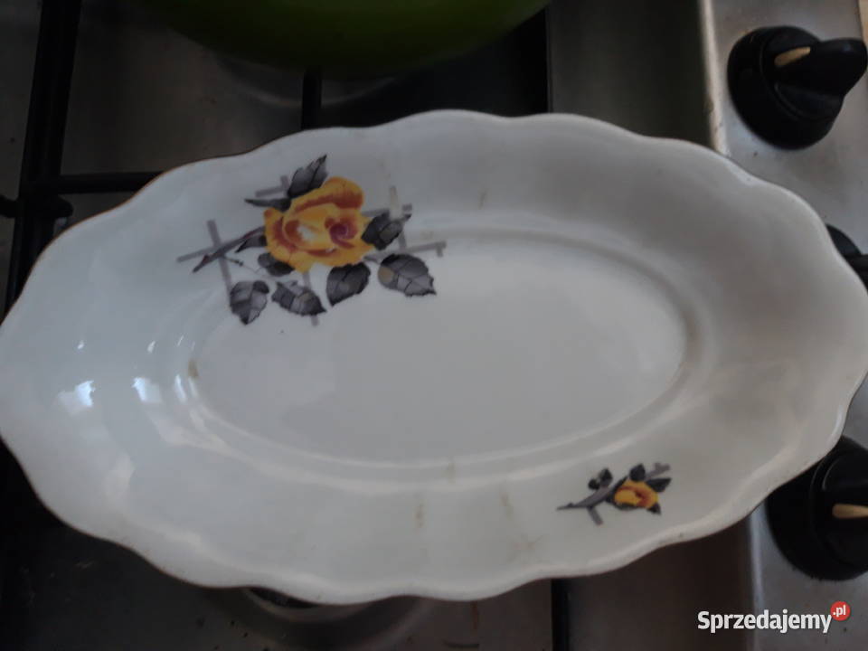 półmiski porcelana z XX w Karolina 2 sztuki Warszawa