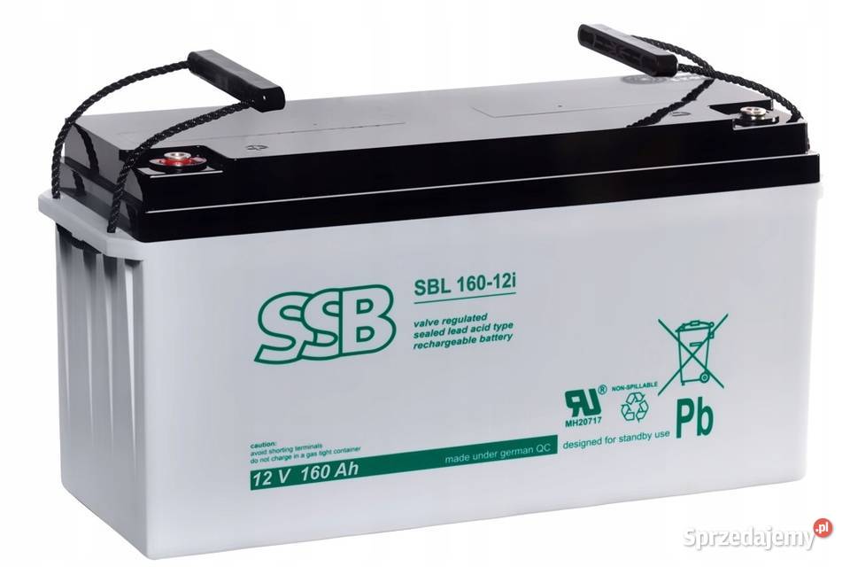 Akumulator SSB 12V 160Ah SBL16012i Jelcz-Laskowice sprzedam