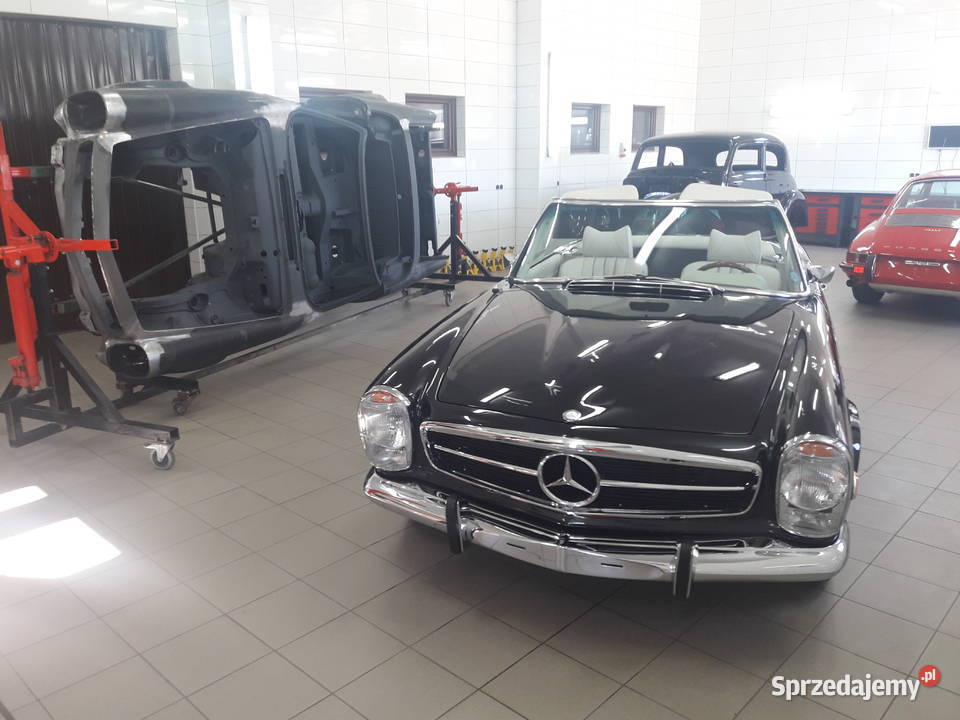 Mercedes Pagoda W113 SL Renowacja samochodów śląskie Woźniki