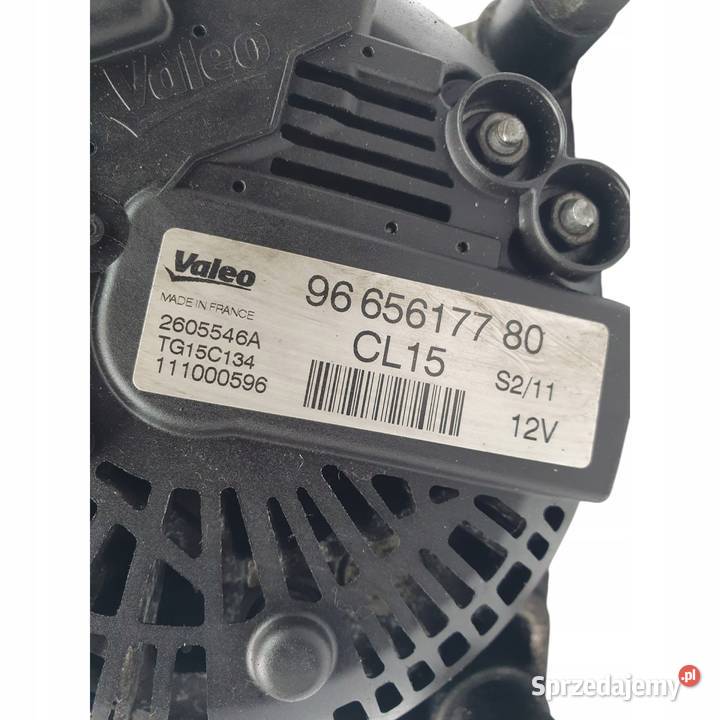 ALTERNATOR Citroen Jumpy II 16 HDI valeo