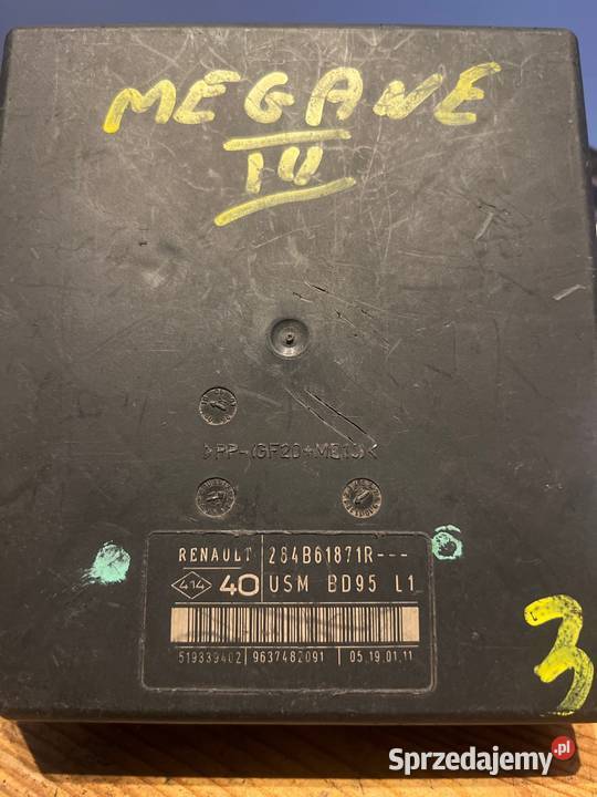 Moduł bsi megane 3 519339402 Pozostałe Margonin