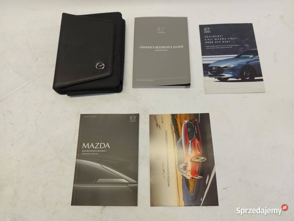 Mazda CX60 2023 książka instrukcja obsługi etui osobowe