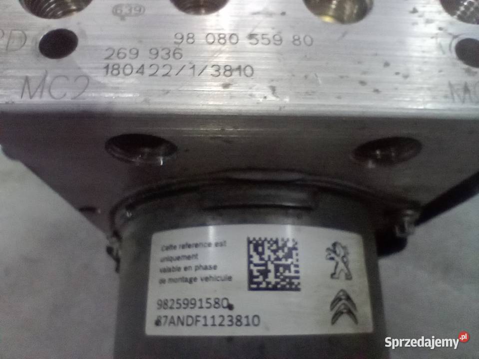 Pompa ABS Peugeot Citroen 9825991580 9808055980