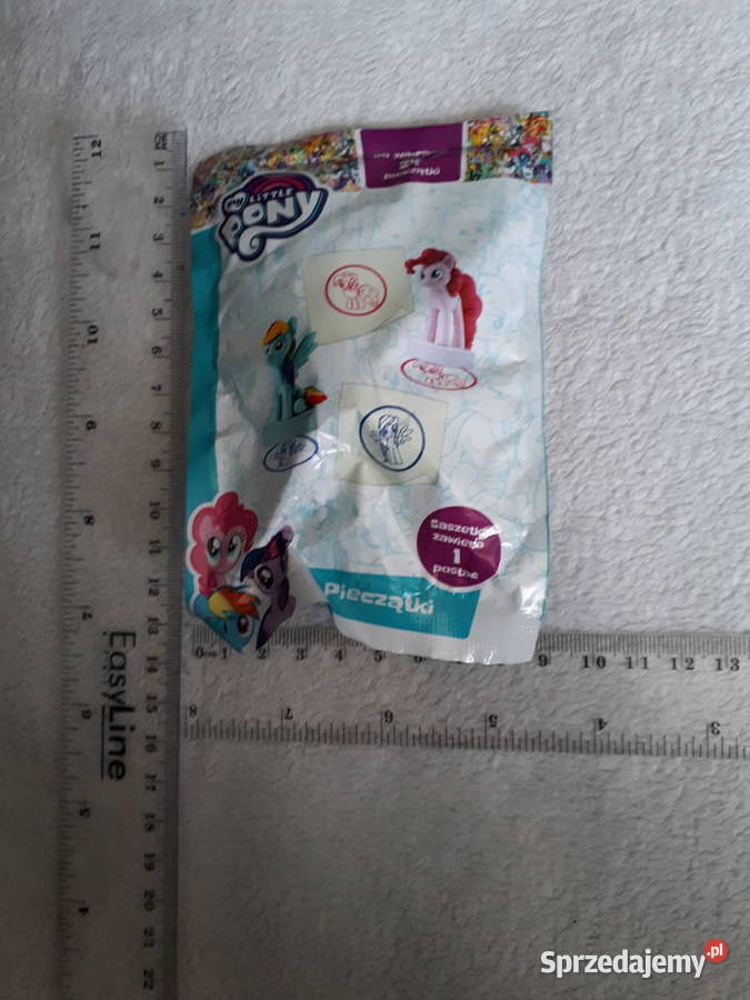 My Little Pony Figurka z pieczątką stempel Pruszków