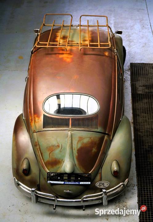 VW Garbus Oval Rost Kafer 1956 Garbus Kraków