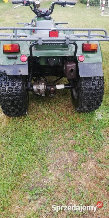 Quad kawasaki klf 220 z dokumentami Łuków