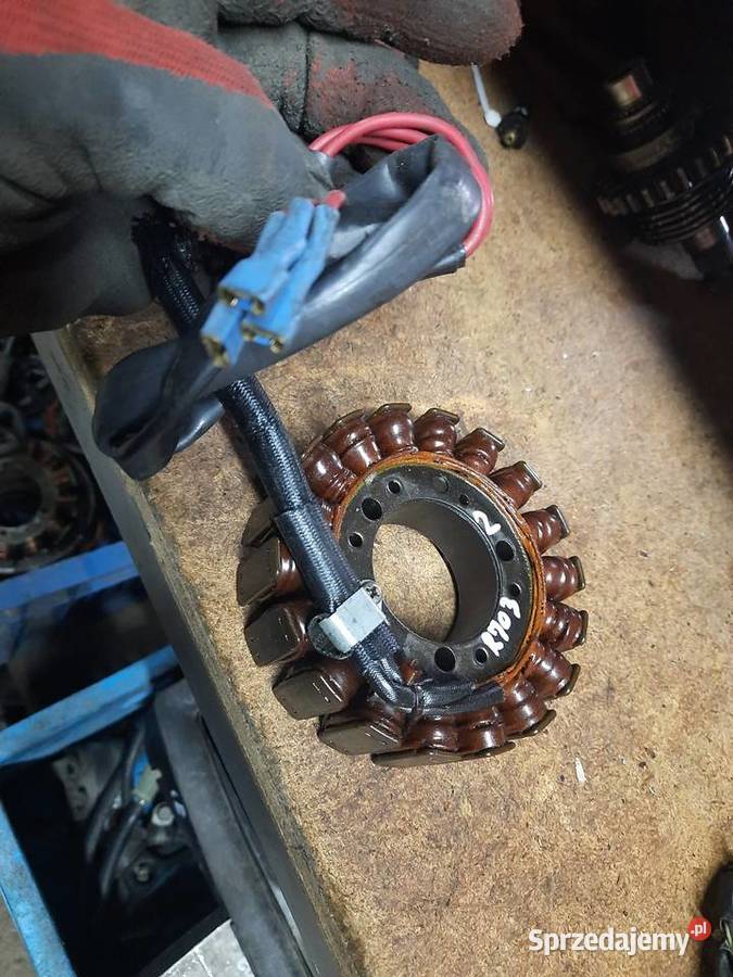 yamaha r6 rj03 iskrownik stojan alternator cewki dolnośląskie Jelenia Góra