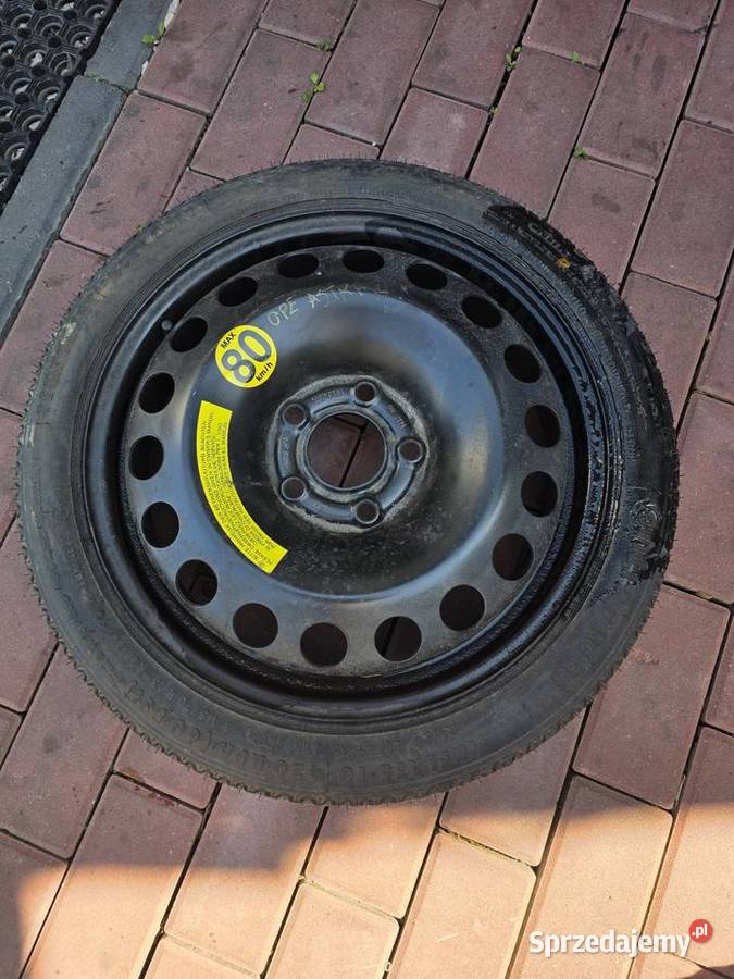 Zapas opel Astra H 5X110 Koła dojazdowe